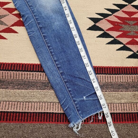 Madewell 9” High Rise Skinny Jeans Exposed Buttons Size 26 - Picture 9 of 10
